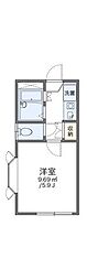 レオパレス伊勢崎第2 1Kの間取図画像