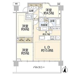 パークシティ高田馬場 2階