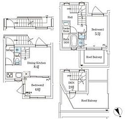 AGRATIO TERRACE 恵比寿 2階