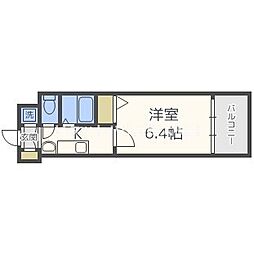 VIENTOVERDE 1Kの間取図画像