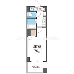 PHOENIX日本橋高津 1Kの間取図画像