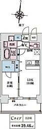 スプランディッド新大阪VIII 1LDKの間取図画像