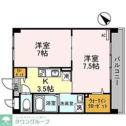 プラム・サン 2Kの間取図画像