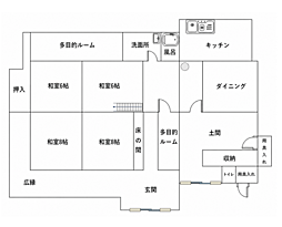 古民家住宅 兵庫県丹波篠山市中野 -/居住用としての賃貸も歓迎です!