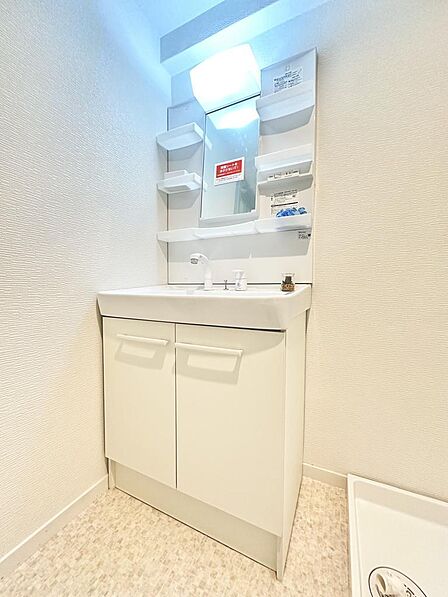 嬉しい独立洗面台♪