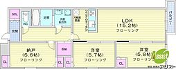 THE MODERN 伏見 3LDKの間取図画像