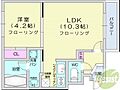 プレミアムマンション銀河4階5.2万円