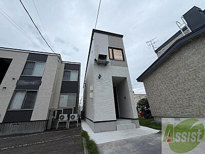 外観：札幌市白石区北郷七条「北郷7-3戸建」