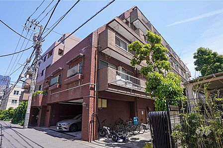 セントラル三田の外観(南西側から)