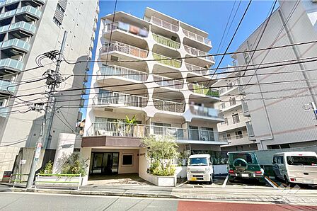 三田スカイハイツの外観(南東側から)