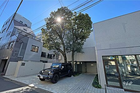 サンライン南青山ハイツの外観(北側から)