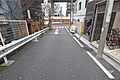 敷地西側の前面...