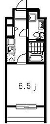 フォセット南行徳 1Kの間取図画像