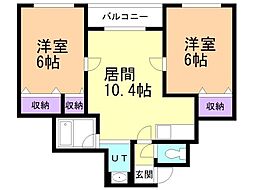 トータス亀田 4階/403