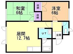 リヴェール鍛治III 2階