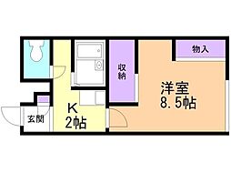 レオパレスひまわり 1階