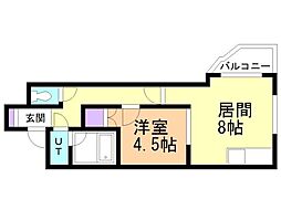 ヴェルドミール湯浜I 2階