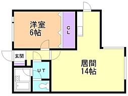 ノースフィールド 1階/101