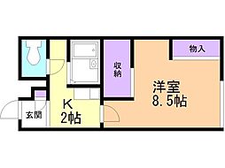 レオパレスセコ参番館 1階/103