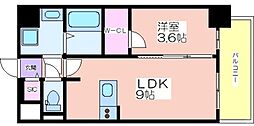 S-RESIDENCE阿波座chiaro 2階/-