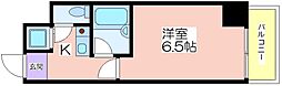 TATディナスティ西本町 ワンルームの間取図画像