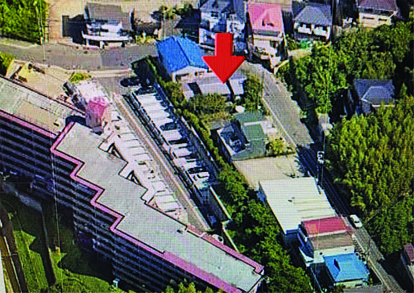 地図を拡大表示