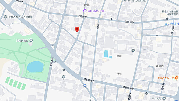 地図を拡大表示