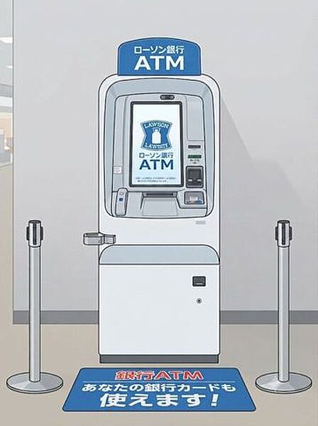 ローソン銀行ATM ベルク 和光白子店共同出張所 520m