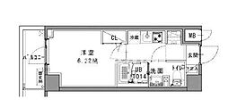 エスレジデンス妙典アーテリアル(S-RESIDENCE妙典arterial) 1Kの間取図画像