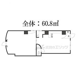 スカイロード太秦の間取図画像