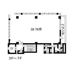 トミタビルの間取図画像