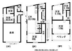高知県土佐清水市寿町 3階4SLDKの間取り