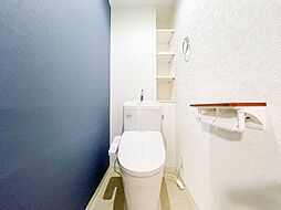 [トイレ] 毎日使う場所だから、より快適な空間に仕上げられています。 