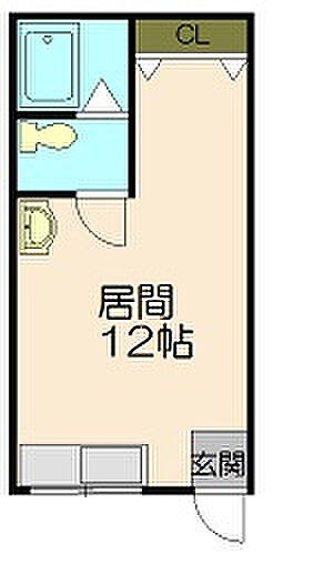 宮アパート ｜北海道小樽市山田町(賃貸アパート1R・1階・26.00㎡)の写真 その2