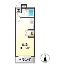 メゾン・ド・スプラッシュ  ｜ 岐阜県岐阜市雄総緑町４丁目（賃貸マンション1R・4階・20.00㎡） その2