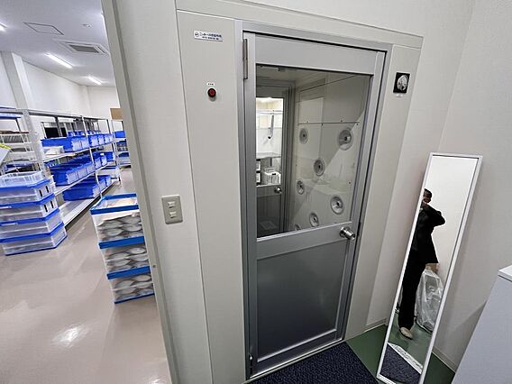 無菌ルーム入口