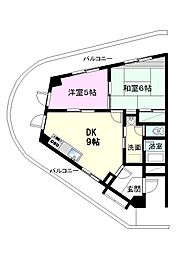 間取図画像 2DK