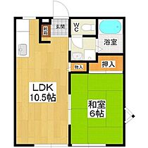 茨城県土浦市真鍋3丁目（賃貸アパート1LDK・1階・35.90㎡） その2