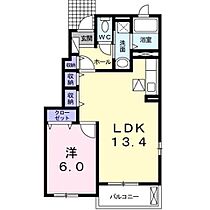 ベルメゾンII 101 ｜ 茨城県土浦市虫掛（賃貸アパート1LDK・1階・45.93㎡） その2