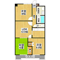 ヴァンベール  ｜ 茨城県土浦市蓮河原新町（賃貸マンション3LDK・1階・67.20㎡） その2