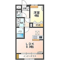 Solaris (ソラリス) 1LDKの間取図画像
