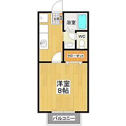 マイステージ32番館 1Kの間取図画像