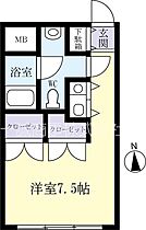 ハッカーアパートメント J ｜ 茨城県つくば市春日2丁目（賃貸アパート1R・2階・23.00㎡） その2