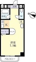 カサグランデ 0208 ｜ 茨城県つくば市天久保2丁目（賃貸マンション1K・2階・25.00㎡） その2