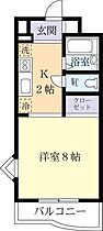 ベルストーン21 0207 ｜ 茨城県つくば市天久保3丁目（賃貸マンション1K・2階・24.40㎡） その2