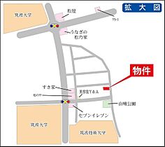 ワイルドゴロ 0102 ｜ 茨城県つくば市天久保4丁目（賃貸アパート1K・1階・28.21㎡） その3