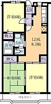 メゾン城北 0101 ｜ 茨城県土浦市城北町（賃貸マンション3LDK・1階・59.58㎡） その2