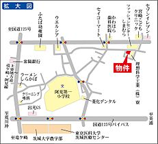 サンコーポ東 0101 ｜ 茨城県稲敷郡阿見町岡崎2丁目（賃貸アパート1K・1階・24.10㎡） その3