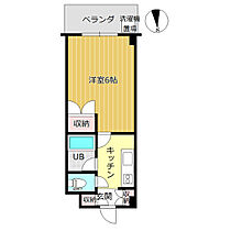 タウンズ大町 206 ｜ 富山県富山市大町（賃貸アパート1K・2階・22.50㎡） その2