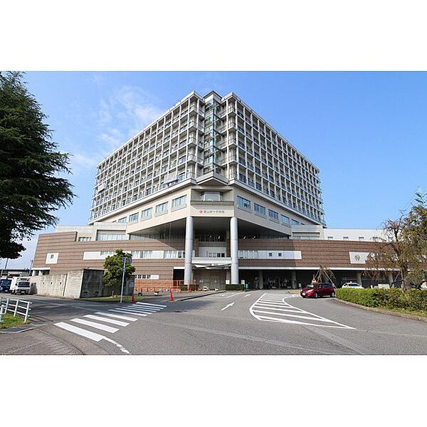 画像17:病院「富山赤十字病院まで2900ｍ」